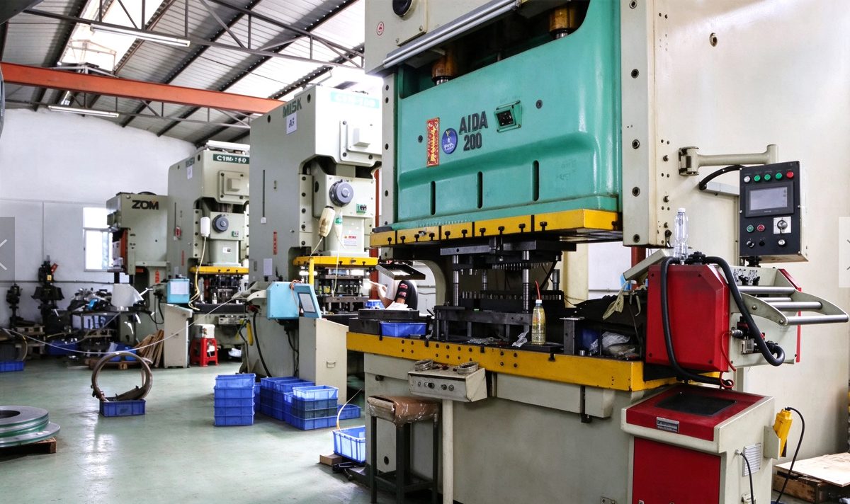 AIDA stamping presses at Hongde factory