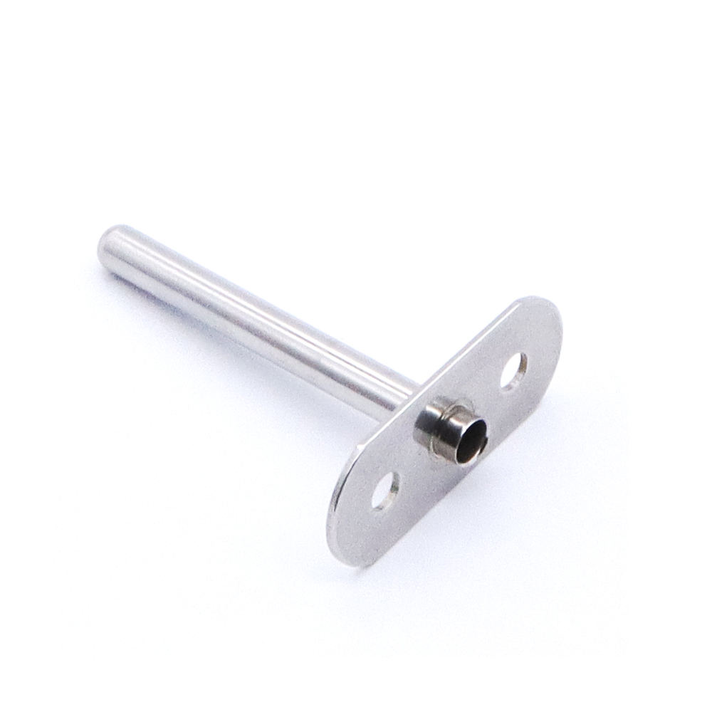 Flanged NTC temperature probe housing