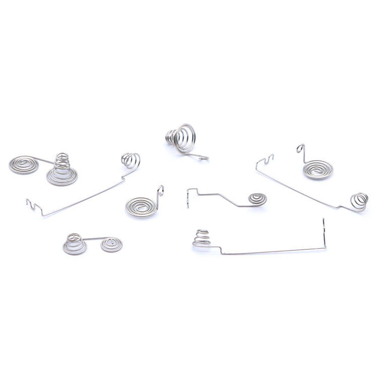 Stainless steel battery contact spring clip